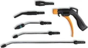 Pistolety pneumatyczne - Beta Tools PISTOLET DO PRZEDMUCHIWANIA Z 5 WYMIENNYMI DYSZAMI - miniaturka - grafika 1