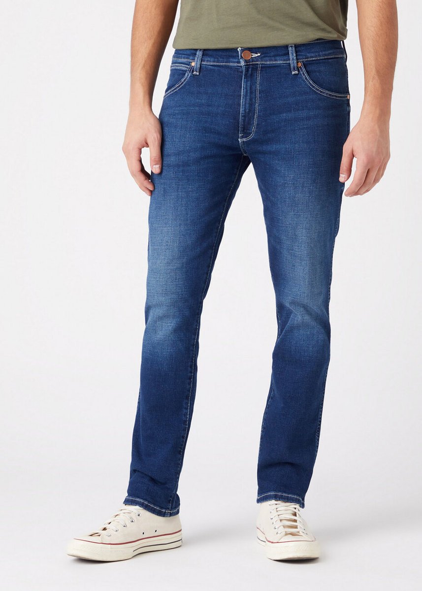 Męskie spodnie jeansowe dopasowane Wrangler LARSTON W31 L36