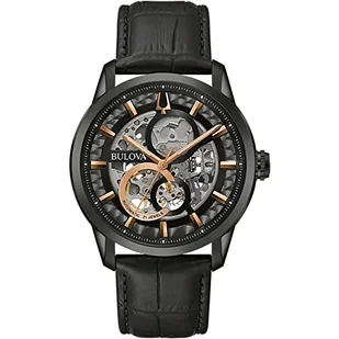 Zegarek ZEGAREK MĘSKI BULOVA AUTOMATIC 98A283 - Zegarki męskie - miniaturka - grafika 2