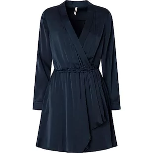 Pepe Jeans Sukienka damska Karim Boho, Niebieski (Dulwich), XL - Sukienki - miniaturka - grafika 1