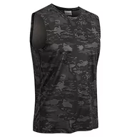 Koszulki sportowe męskie - MeetHoo Męski Tank Top, Mięśniowe Koszulki Tank Shirt Rękawy Koszulka Podkoszulka Szybko suche Podkoszulka Siłownia Bieganie dla mężczyzn - miniaturka - grafika 1