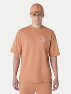 Koszulki męskie - New Era T-Shirt LA Dodgers MLB League Essential 60596179 Pomarańczowy Regular Fit - miniaturka - grafika 1