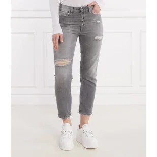 DONDUP - made in Italy Jeansy KOONS JEWEL | Loose fit - Spodnie damskie - miniaturka - grafika 1