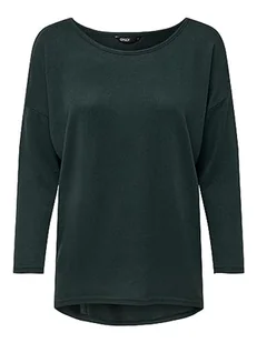 Only Kobiety Onlelcos 4/5 Bluzka, Zielony, XL - Bluzki damskie - miniaturka - grafika 1