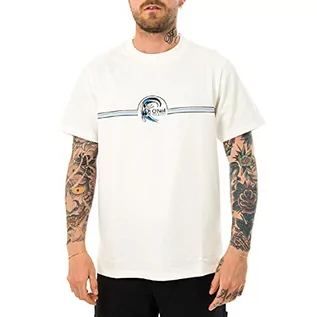 Koszulki męskie - O'Neill O'Neill Lm Center Surfer T-Shirt męski podkoszulek biały (Powder White 1030) S 1A2341 - grafika 1
