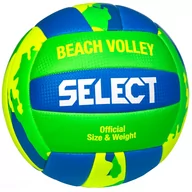 Siatkówka - Select Beach Volley V22 Ball Beach Volley Gre-Blu Unisex Piłka Do Siatkówki Zielona - miniaturka - grafika 1