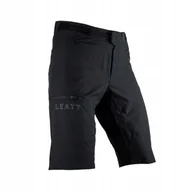Spodenki rowerowe - Leatt Spodenki Rowerowe Mtb Trail 1.0 Shorts Black Kolor Czarny Rozmiar S - miniaturka - grafika 1