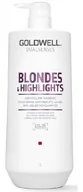 Szampony do włosów - Goldwell Dualsenses Blondes szampon neutralizujący do włosów blond 1000ml 11839 - miniaturka - grafika 1