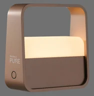 Lampy stojące - Akumulatorowa lampa stołowa LED PURE Pure Go, brąz, aluminium - miniaturka - grafika 1