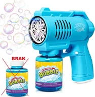 Bańki mydlane - Pistolet do baniek dla dzieci niebieski - miniaturka - grafika 1