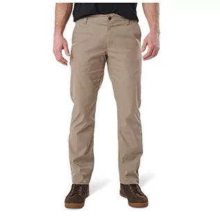 Spodnie męskie - 5.11 5.11 Taktyczne męskie krawędzie spodnie chino, codzienne wąskie dopasowanie z rozciągliwem, flex-Tac, kieszeń na telefon komórkowy, kieszenie na magnes, styl 74481 744810702832 - grafika 1