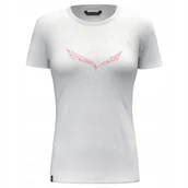 Koszulki i topy damskie - SALEWA KOSZULKA SOLID DRY 00-0000027019_0010 r L - miniaturka - grafika 1