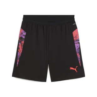 Męskie szorty piłkarskie IndividualCUP PUMA Black - Spodnie sportowe męskie - miniaturka - grafika 1
