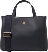 Torebki damskie - Tommy Hilfiger TH Essential SC Satchel Corp, niebieski (Space Blue), niebieski (Kosmiczny Błękit) - miniaturka - grafika 1