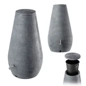 Zbiorniki na deszczówkę - Zbiornik na deszczówkę Barbat 410L granit + zestaw przyłączeniowy - miniaturka - grafika 1