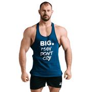 Sport OUTLET - Męski Tank Top Olimp - Men Tank Top DontCry Navy-S - miniaturka - grafika 1