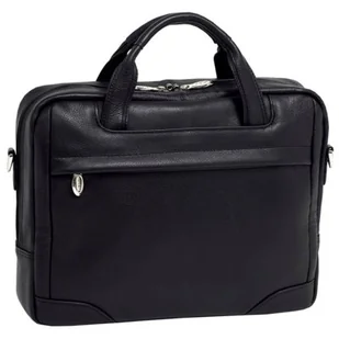 McKlein Torba Bronzeville 15.6 cali Czarny + Dogodne raty! - Torby na laptopy - miniaturka - grafika 1