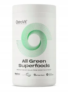 OstroVit All Green Superfoods 345 g - Witaminy i minerały - miniaturka - grafika 1
