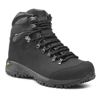 Buty trekkingowe damskie - Trekkingi HALTI - Gompa Dx 054-2238 Black P99 - miniaturka - grafika 1