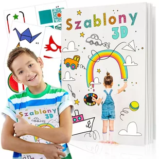 Książka z szablonami do długopisu 3D II - Prace ręczne dla dzieci - miniaturka - grafika 1