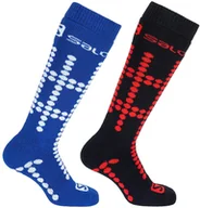 Skarpetki i podkolanówki sportowe - Salomon Skarpety Team JR. 2 Pack 378913 - miniaturka - grafika 1