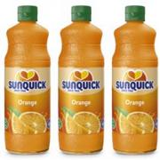 Syropy i koncentraty owocowe - Sunquick Koncentrat napoju pomarańczowy Zestaw 3 x 580 ml - miniaturka - grafika 1