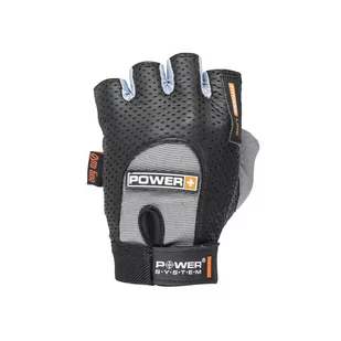 Power System Rękawiczki Fitness Black-Grey XXL - Rękawice do ćwiczeń - miniaturka - grafika 1