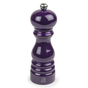 Młynek do Pieprzu 18 cm Eggplant Parisrama Peugeot mieli Pieprz Przyprawy - Młynki do soli i pieprzu - miniaturka - grafika 1