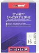 Etykiety do drukarek - Etykiety samoprzylepne A4/100K 40x52,5x29,7mm - miniaturka - grafika 1