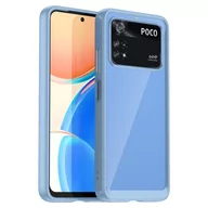 Etui i futerały do telefonów - Etui Outer Braders z Ramką do Xiaomi Poco M4 Pro niebieski - miniaturka - grafika 1