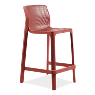 Fotele i krzesła ogrodowe - Hoker Nardi NET STOOL MINI Corallo - miniaturka - grafika 1