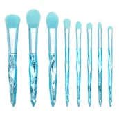 Pędzle do makijażu - JESSUP Moreno Glacier Blue Brush Set zestaw pędzli do makijażu T269 8szt. - miniaturka - grafika 1