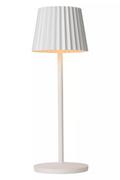 Lampy stojące - Lucide Justine 27889/02/30 lampa stołowa lampka IP54 1x2W LED 2700K czarna - miniaturka - grafika 1