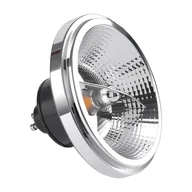 Żarówki LED - Eko-Light Żarówka AR111 10,5W GU10 3000K czarna z odbłyśnikiem - miniaturka - grafika 1