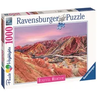 Puzzle - Puzzle 2D, Highlights, Góry Tęczowe, 1000 el. - miniaturka - grafika 1