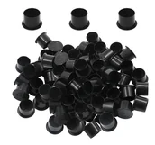 Wyposażenie studia tatuażu - Kubeczki na farbę Cups with stand Black 100 szt - miniaturka - grafika 1