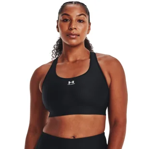 Biustonosz sportowy Under Armour HG Armour Mid Padless - Bielizna sportowa damska - miniaturka - grafika 1