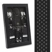 Dodatki do ubrań - SZELKI do Spodni Męskie w Pudełku PREMIUM Mocne Elastyczne od S do XXL - miniaturka - grafika 1