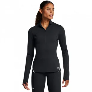 Damski longsleeve treningowy Under Armour Vanish Cw 1/2 Zip - czarny - Koszulki i topy damskie - miniaturka - grafika 1