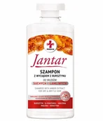 Szampony do włosów - Jantar Medica Szampon z wyciągiem z bursztynu do włosów suchych i łamliwych, 330 ml - miniaturka - grafika 1