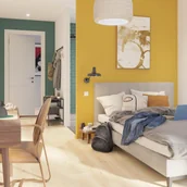 Panele podłogowe - Panele podłogowe laminowane wodoodporne Nilo AC5 10 mm Artens 3276007660579 - miniaturka - grafika 1