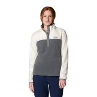 Odzież trekkingowa damska - Bluza damska Columbia Benton Springs 1/2 Snap - miniaturka - grafika 1