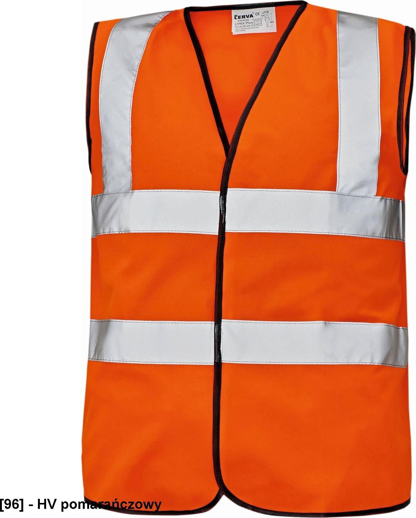 CERVA LYNX PLUS - kamizelka - HV żółty XXL
