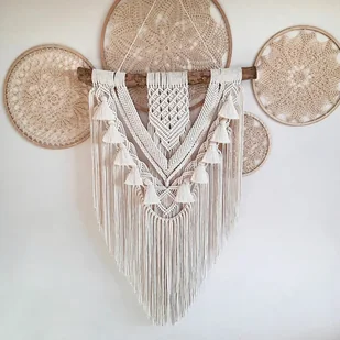 Makrama Klara boho na ścianę - Dekoracje domu - miniaturka - grafika 1