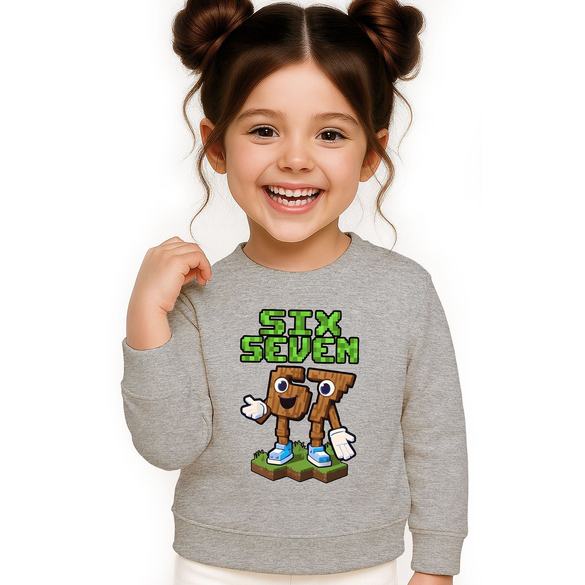 BLUZA DZIECIĘCA 67 SIX SEVEN VIRAL DLA CHŁOPCA DZIEWCZYNKI 122-128