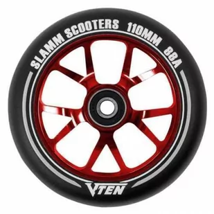 Slamm Slamm V-Ten II 110mm kółko do hulajnogi wyczynowej Red SL582-RED - Akcesoria do skatingu - miniaturka - grafika 1
