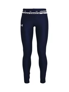 Under Armour Spodnie funkcyjne w kolorze granatowym - Odzież sportowa dziecięca - miniaturka - grafika 1