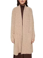 Swetry damskie - ESPRIT Damski kardigan 101ee1i323, 254/khaki beżowy 5, L - miniaturka - grafika 1