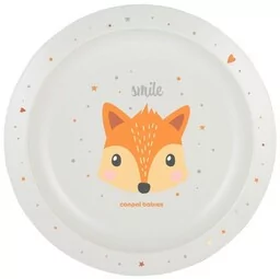 Canpol Talerz plastikowy 4/411ora - Miseczki i talerzyki dla dzieci - miniaturka - grafika 1