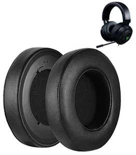 Nauszniki Pady Gąbki do RAZER KRAKEN PRO V2 7.1 Mobile Chroma Czarne - Akcesoria do słuchawek - miniaturka - grafika 1